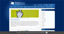 Desktop Screenshot of forumwissen.com